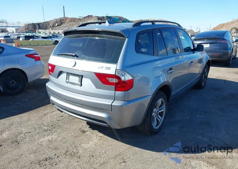 2006 BMW X3 3.0I z USA, uszkodzony, nr VIN WBXPA93486WD26302